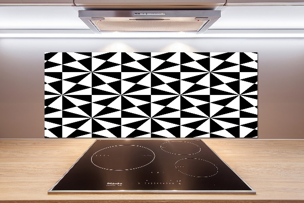 Cooker splashback Geometric background