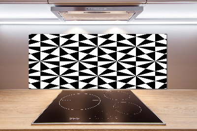 Cooker splashback Geometric background