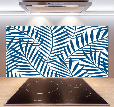 Cooker splashback Palm leaves