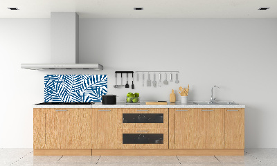 Cooker splashback Palm leaves