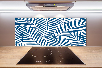 Cooker splashback Palm leaves