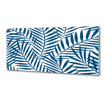 Cooker splashback Palm leaves