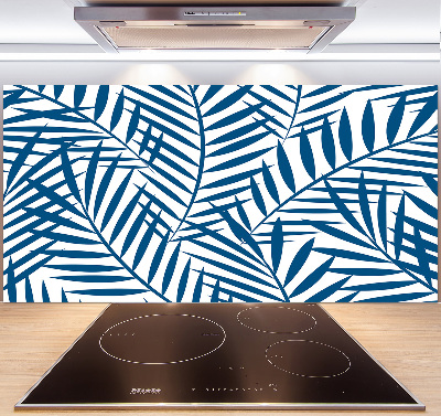 Cooker splashback Palm leaves