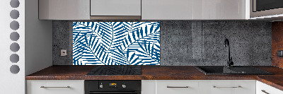 Cooker splashback Palm leaves