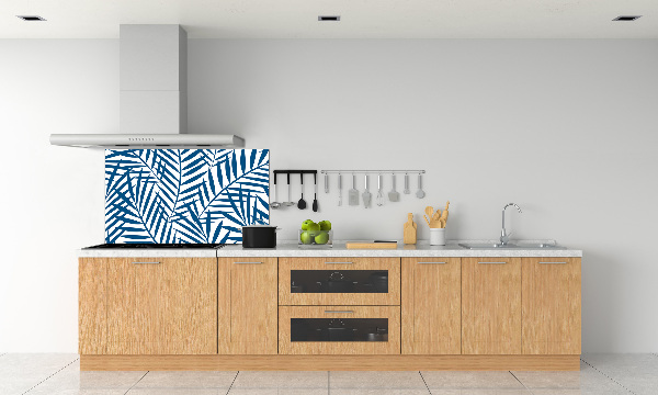 Cooker splashback Palm leaves