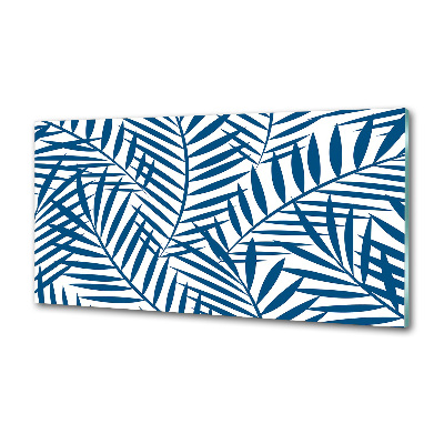 Cooker splashback Palm leaves