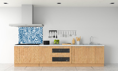 Cooker splashback Palm leaves