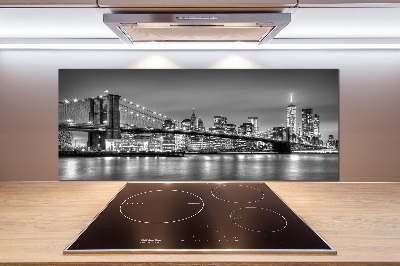 Kitchen splashback Brooklyn bridge