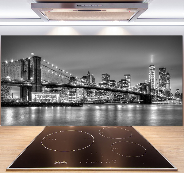 Kitchen splashback Brooklyn bridge