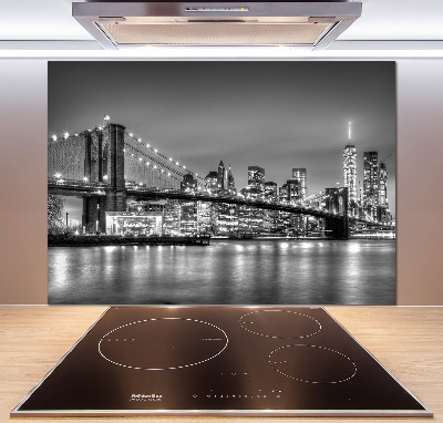 Kitchen splashback Brooklyn bridge