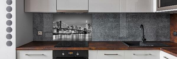 Kitchen splashback Brooklyn bridge