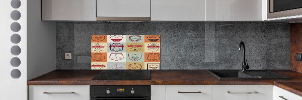 Cooker splashback Skateboard