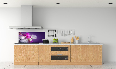 Cooker splashback Orchid