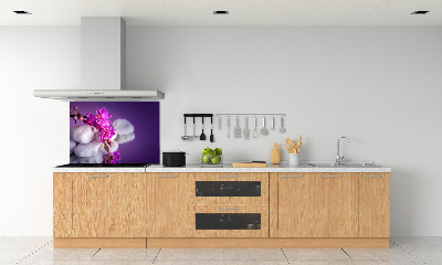 Cooker splashback Orchid