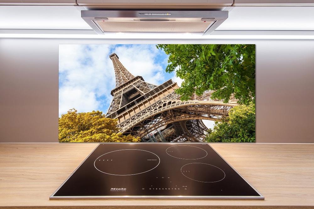 Kitchen wall panels Eiffel Paris tower