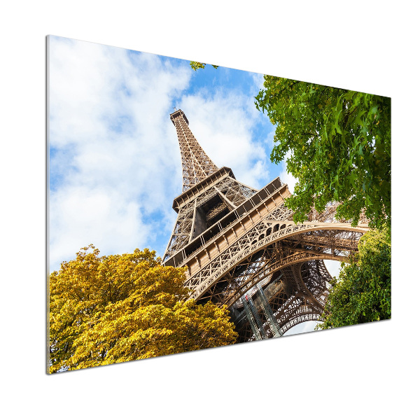 Kitchen wall panels Eiffel Paris tower