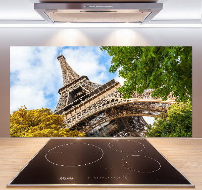 Kitchen wall panels Eiffel Paris tower