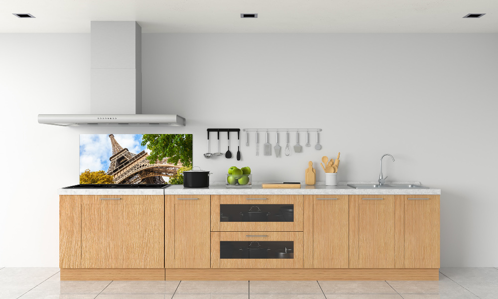 Kitchen wall panels Eiffel Paris tower