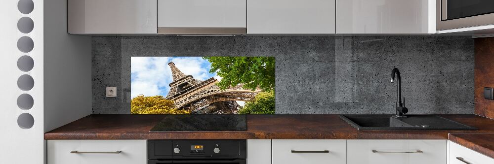 Kitchen wall panels Eiffel Paris tower