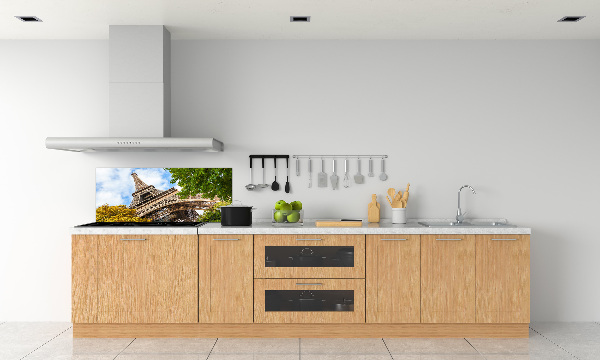 Kitchen wall panels Eiffel Paris tower