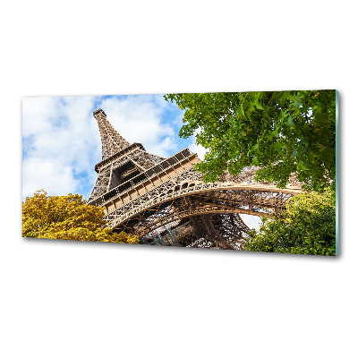 Kitchen wall panels Eiffel Paris tower