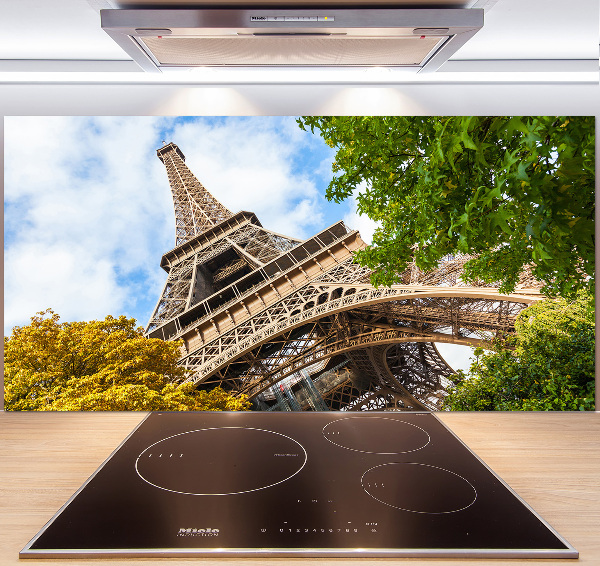 Kitchen wall panels Eiffel Paris tower