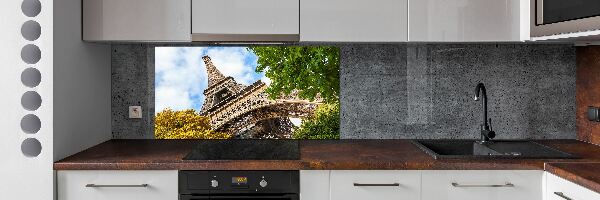 Kitchen wall panels Eiffel Paris tower