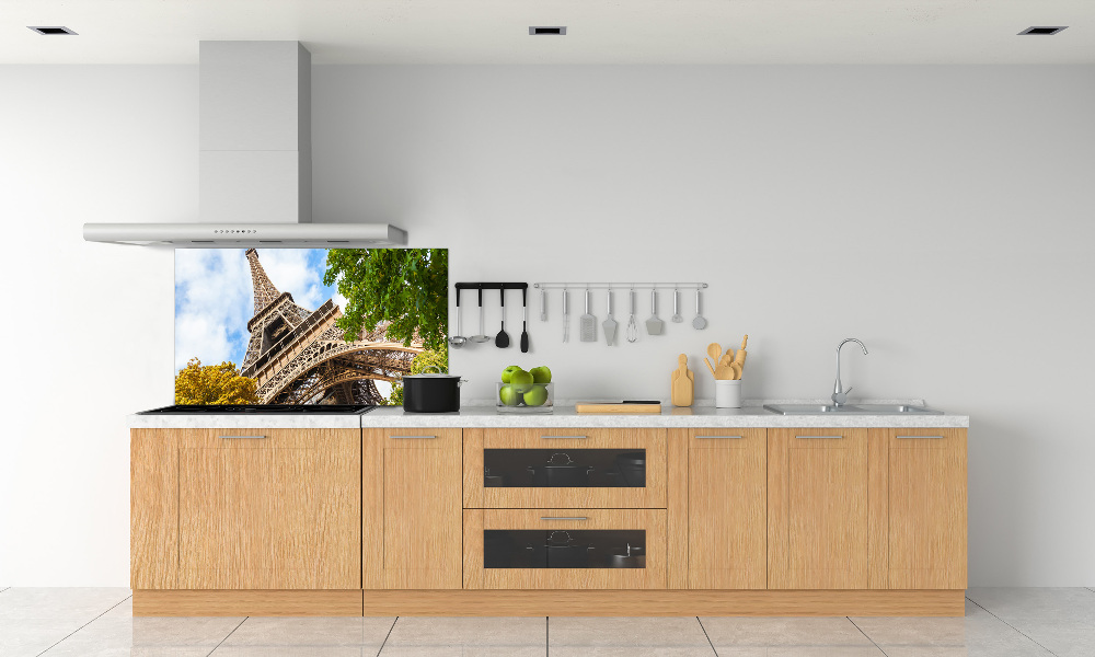 Kitchen wall panels Eiffel Paris tower