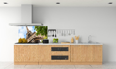 Kitchen wall panels Eiffel Paris tower