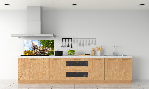 Kitchen wall panels Eiffel Paris tower