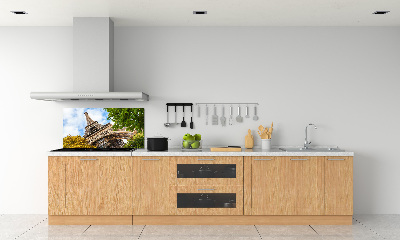 Kitchen wall panels Eiffel Paris tower