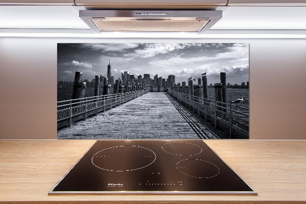 Kitchen wall panels New York Panorama