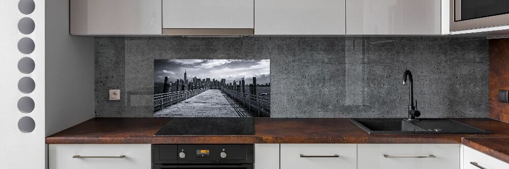 Kitchen wall panels New York Panorama