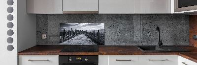 Kitchen wall panels New York Panorama