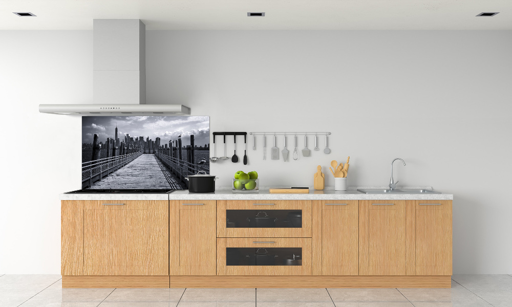 Kitchen wall panels New York Panorama