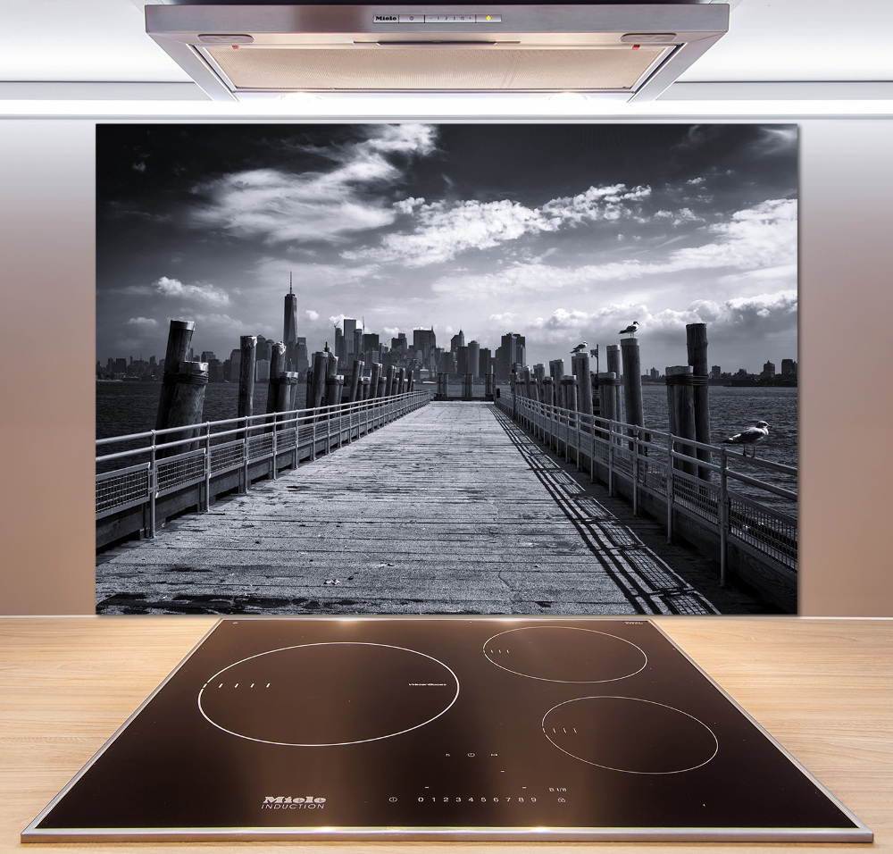 Kitchen wall panels New York Panorama