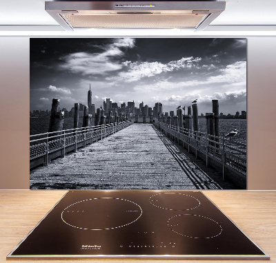 Kitchen wall panels New York Panorama