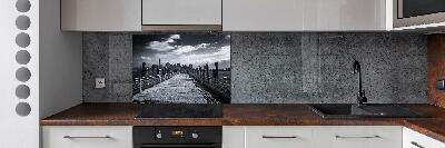 Kitchen wall panels New York Panorama