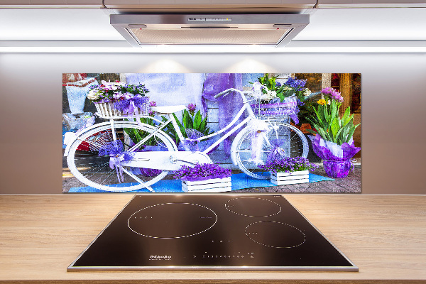 Cooker splashback White bike