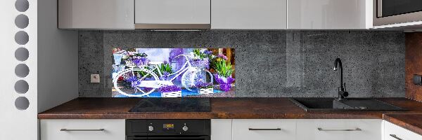 Cooker splashback White bike