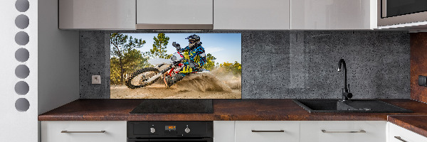 Cooker splashback Motocross