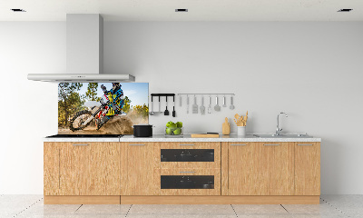 Cooker splashback Motocross