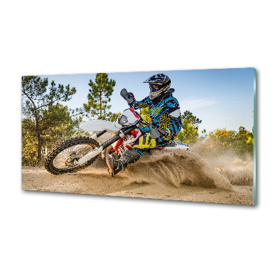 Cooker splashback Motocross