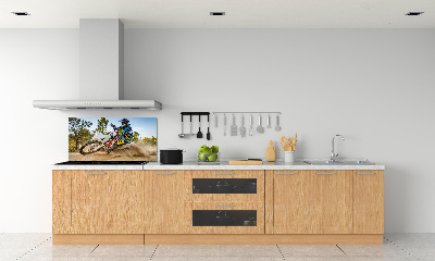 Cooker splashback Motocross