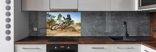 Cooker splashback Motocross