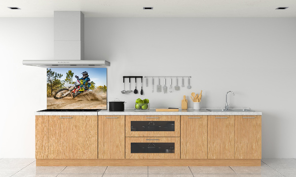 Cooker splashback Motocross