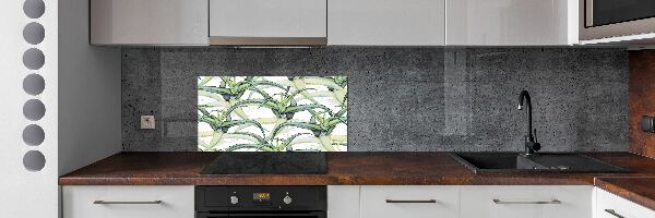 Cooker splashback Aloe