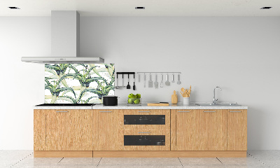 Cooker splashback Aloe