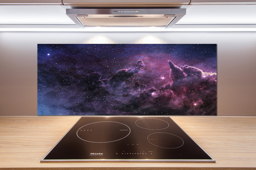 Cooker splashback Nebula