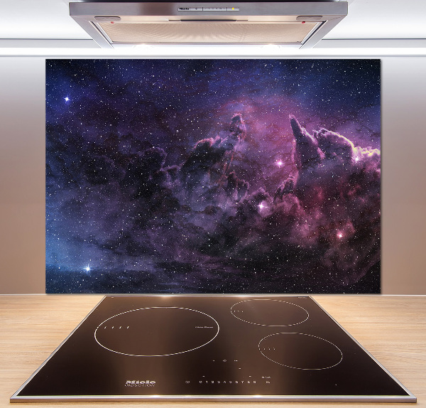 Cooker splashback Nebula